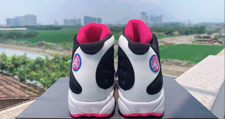 Air Jordan 13 GS Black And White Pastel Egg