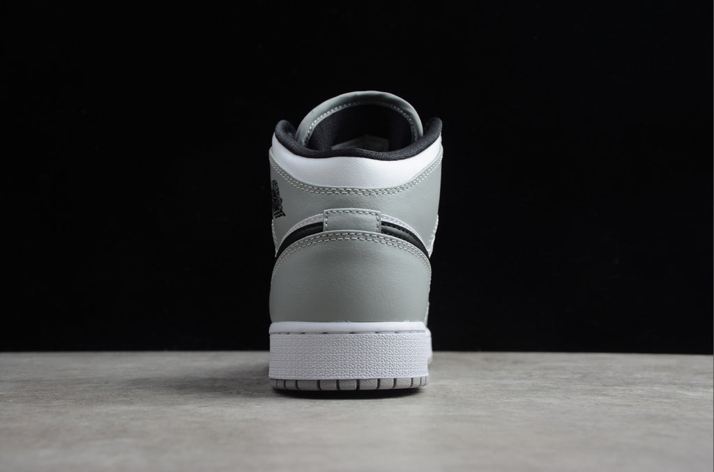 Air Jordan 1 Mid GS 'Light Smoke Grey'