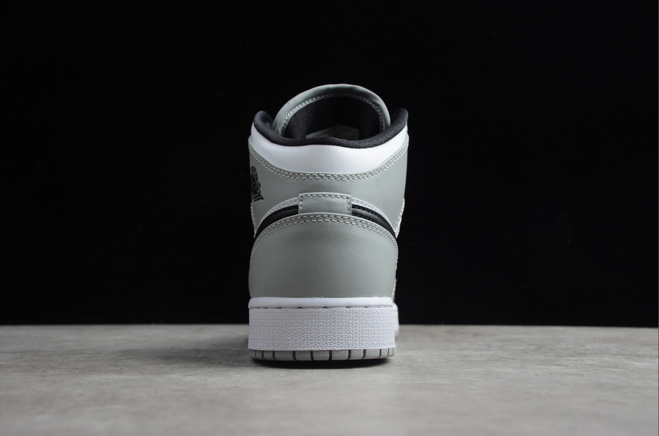 Air Jordan 1 Mid GS 'Light Smoke Grey'