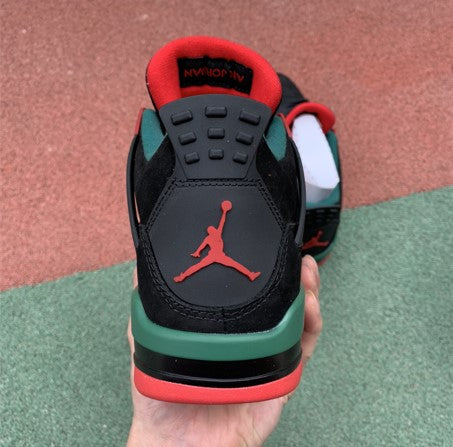 Air Jordan 4 Black Green