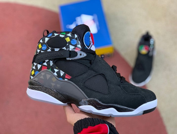 Air Jordan 8 Quai 54 Black