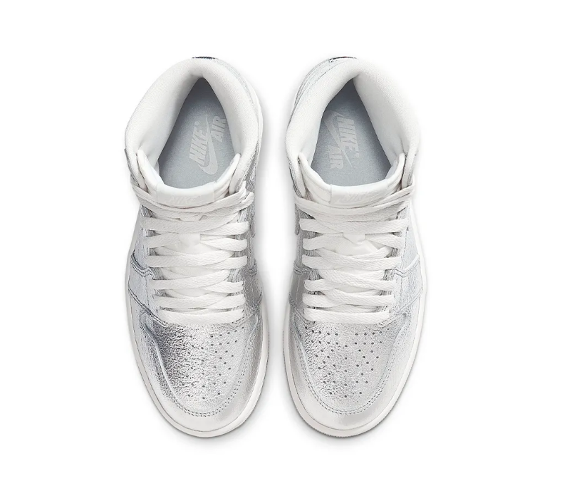 AJ 1 Retro High Chrome Shoes Sneakers