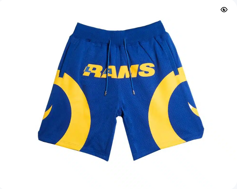 Los Angeles Rams Blue Shorts