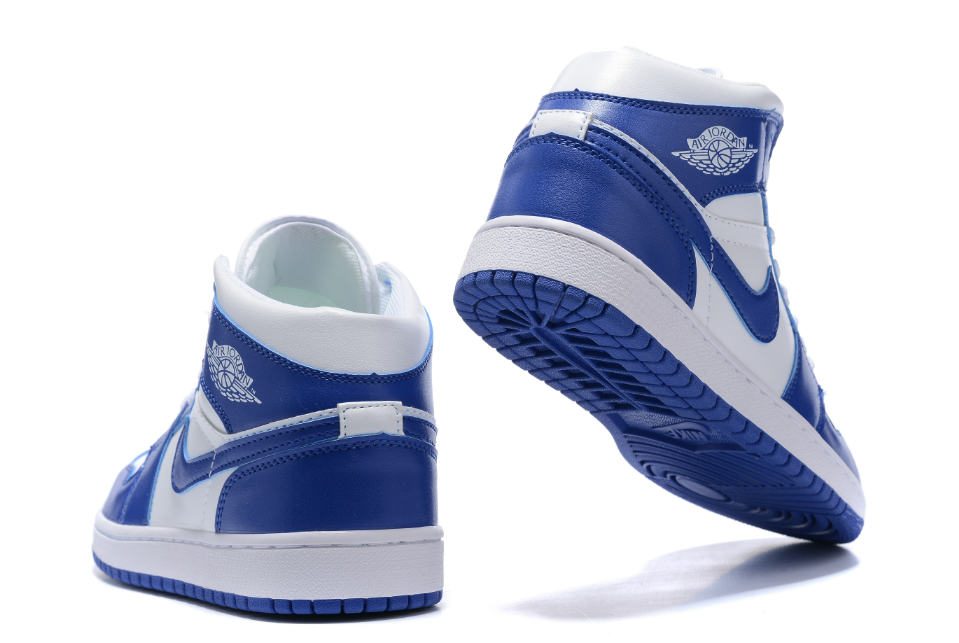 Air Jordan 1 Mid Storm Blue Kentucky