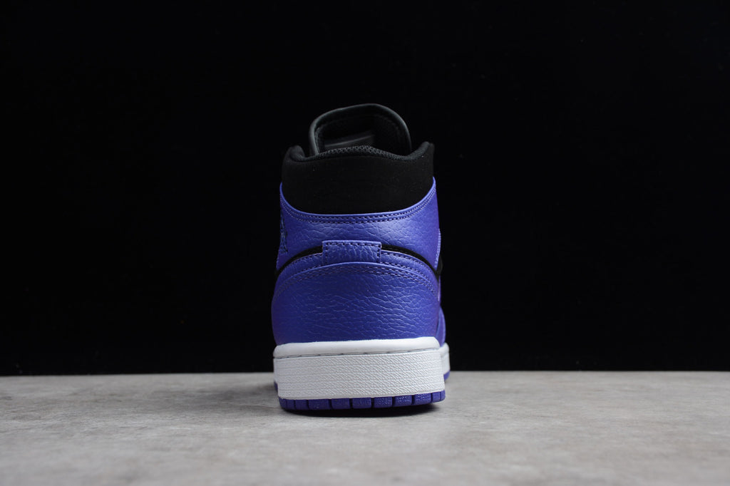 Air Jordan 1 Mid Black Dark Concord