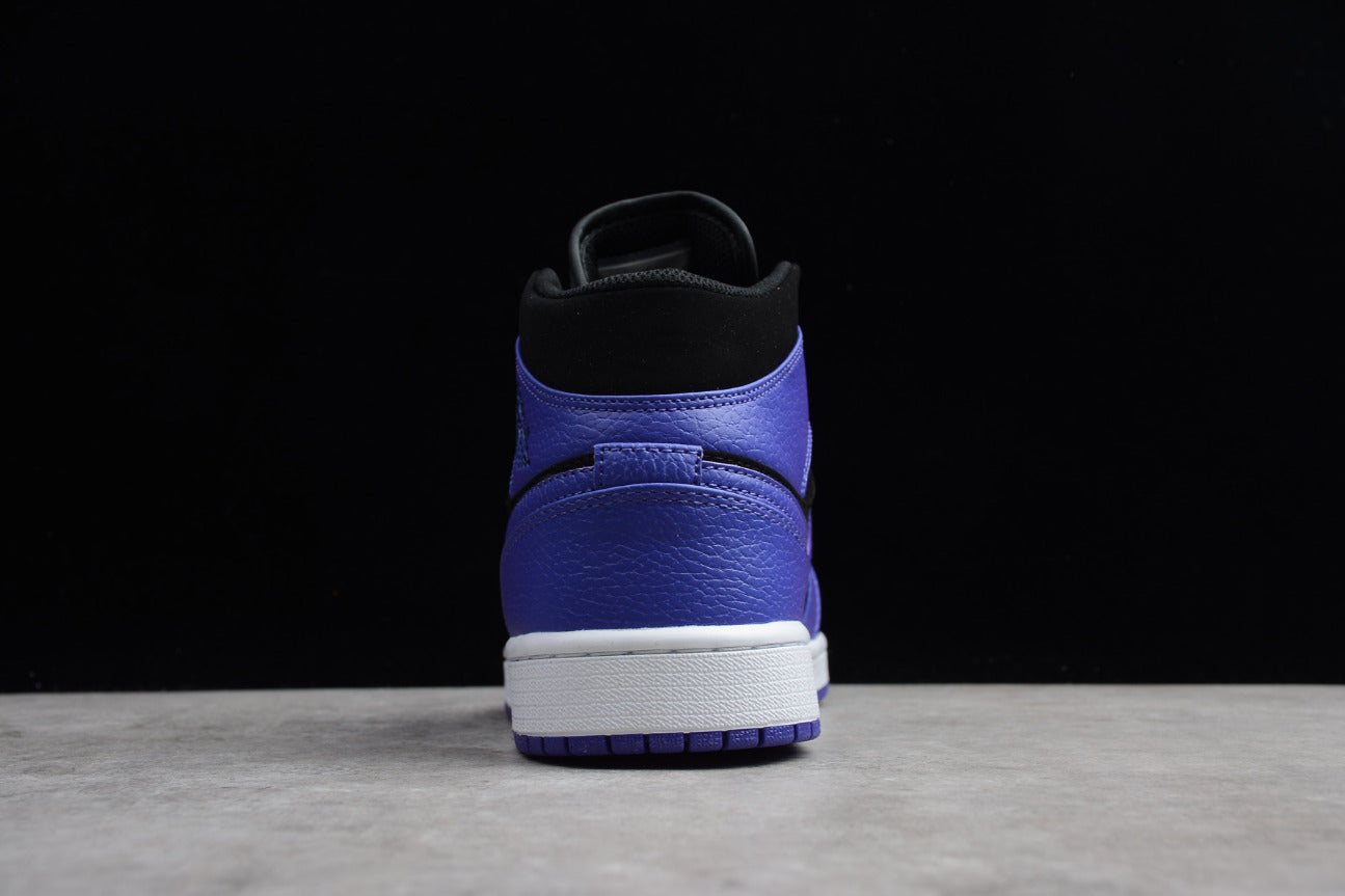 Air Jordan 1 Mid Black Dark Concord