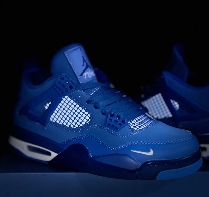 Nigel Sylvester x Air Jordan 4 Bike Air Shoes Sneakers