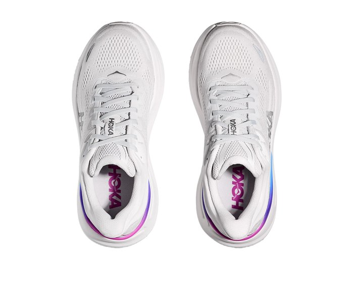 Hoka One One Bondi 9 Cosmic Grey White Mesh 1162012-CYWH