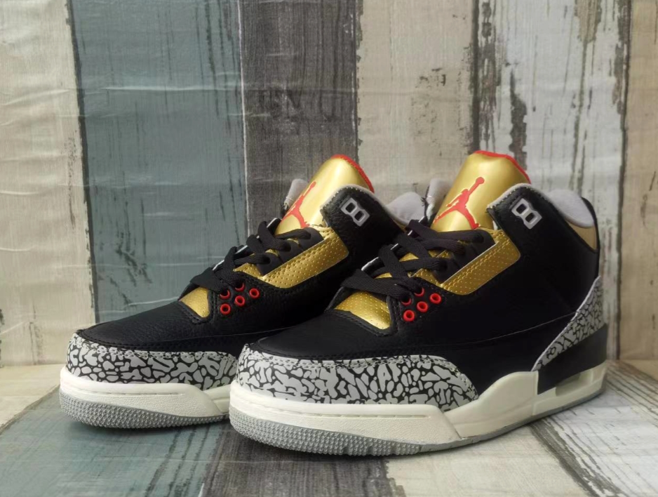 Air Jordan 3 WMNS Black Gold
