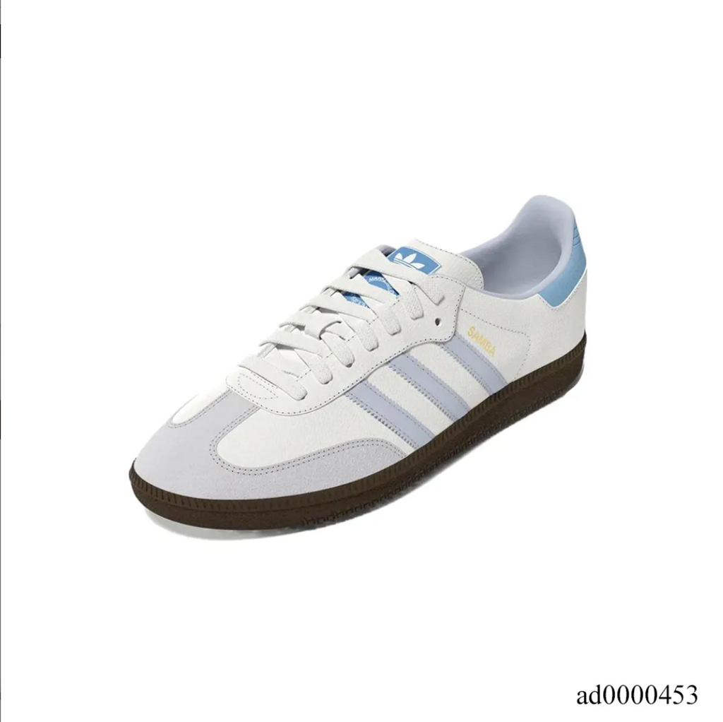 AD Samba OG White Halo Blue Shoes Sneakers