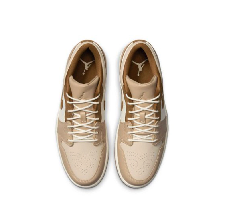 Air Jordan 1 Hemp Light British Tan Sneakers