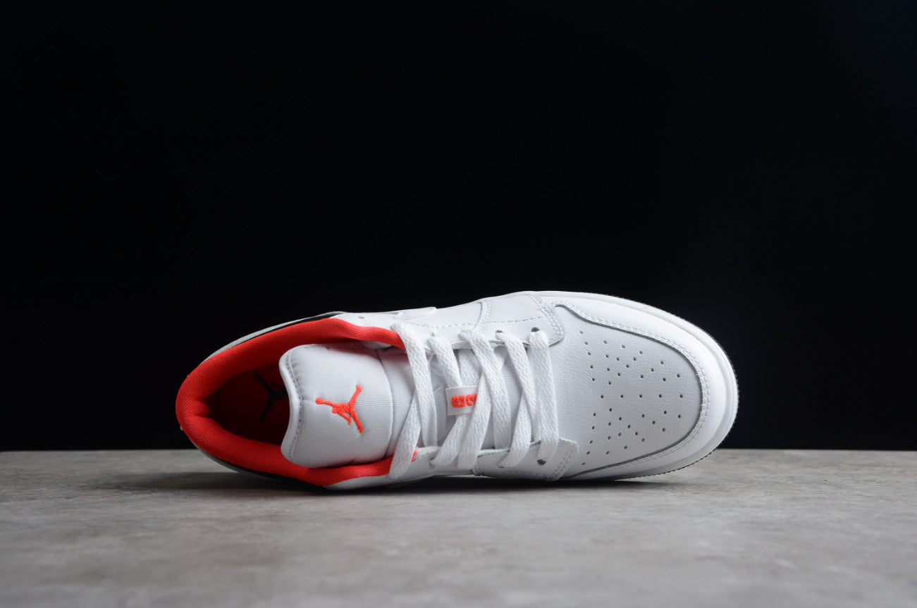 Air Jordan 1 Low Top White Red