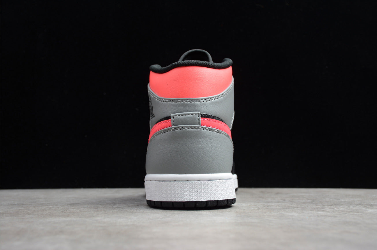 Air Jordan 1 Mid Gray Black Power