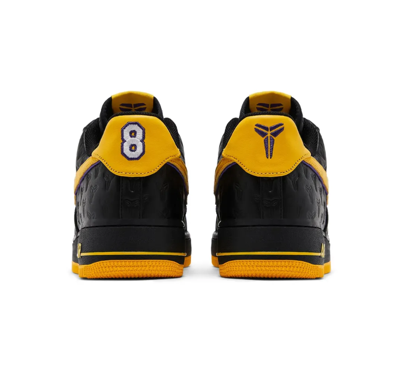 Kobe Bryant x AF 1 Low Lakers Away Shoes Sneakers