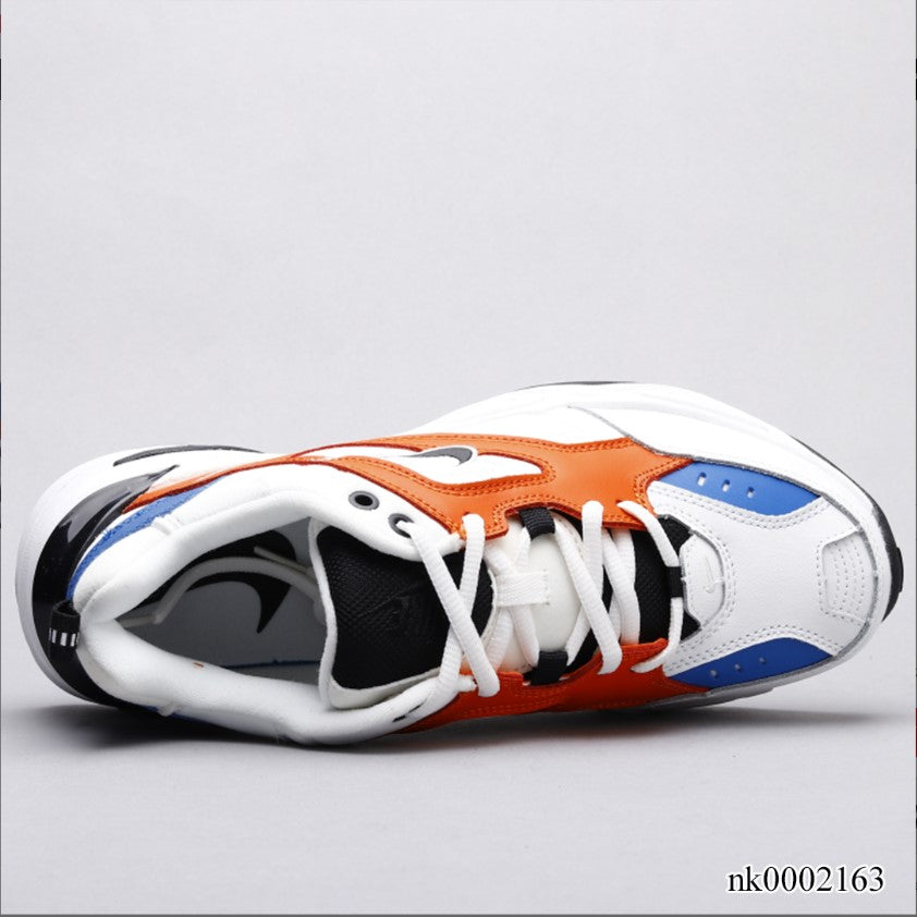 Nike M2K Tekno White Black Orange Shoes Sneakers