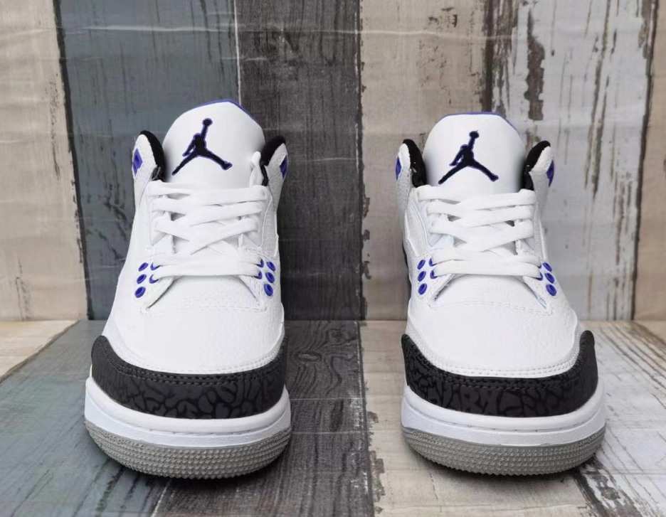 Air Jordan 3 Retro Dark Iris White Purple