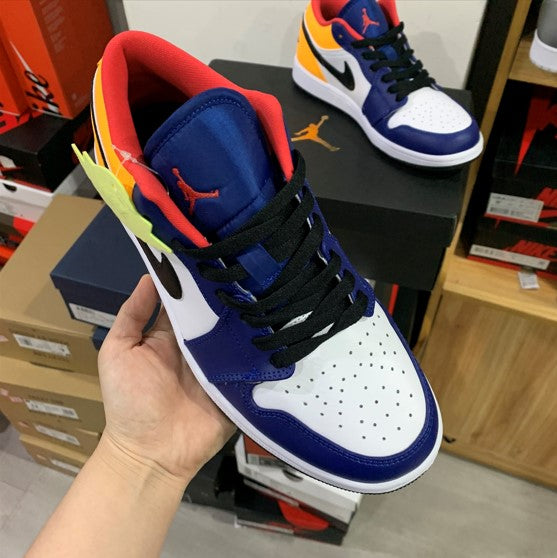 Air Jordan 1 Low Blue Yellow