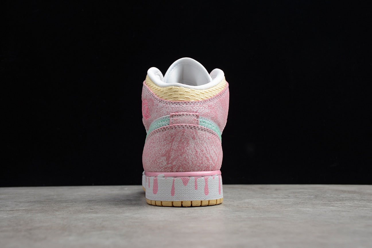 Air Jordan 1 Mid SE GS Ice Cream