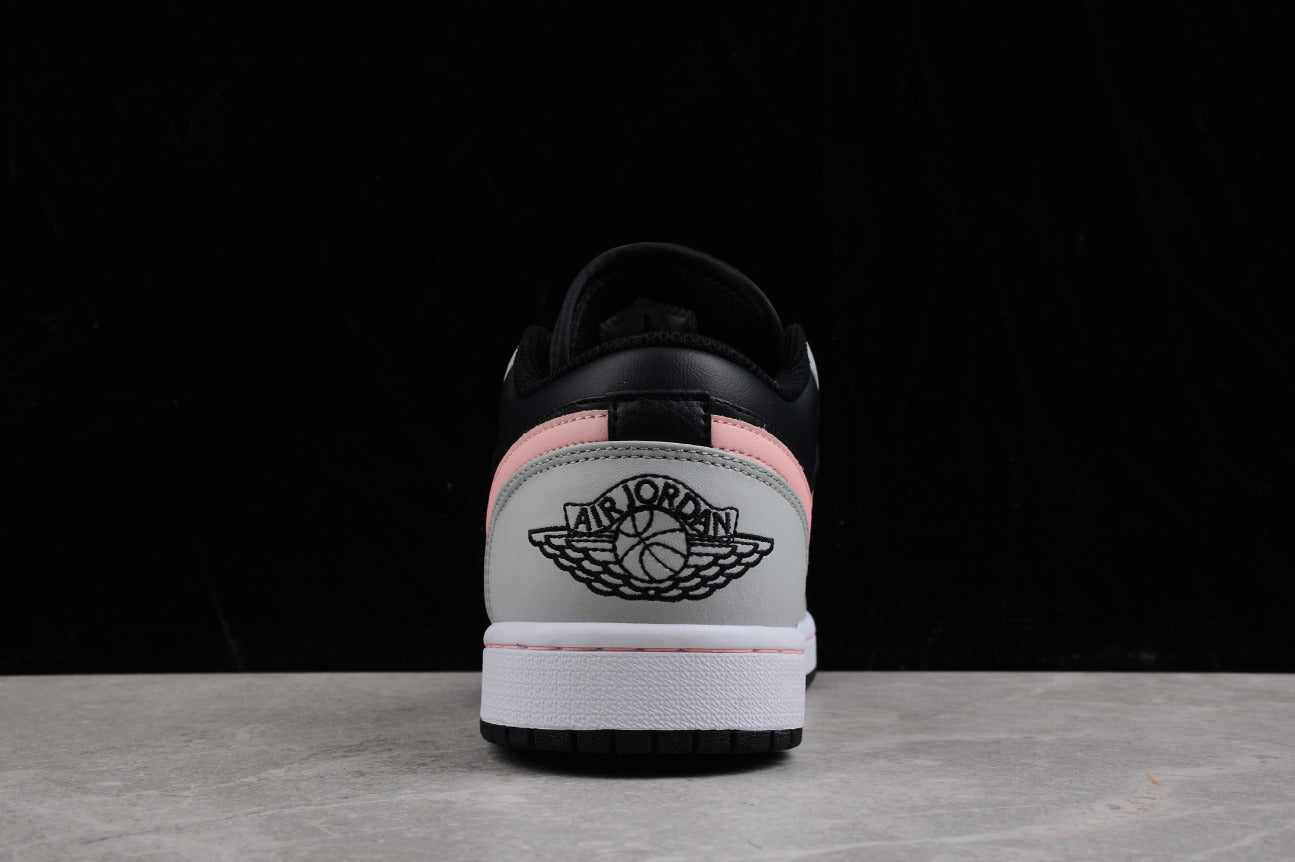 Air Jordan 1 Low Grey White Pink