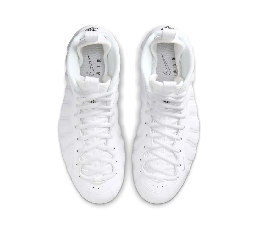 Air Foamposite One Triple White Shoes Sneakers