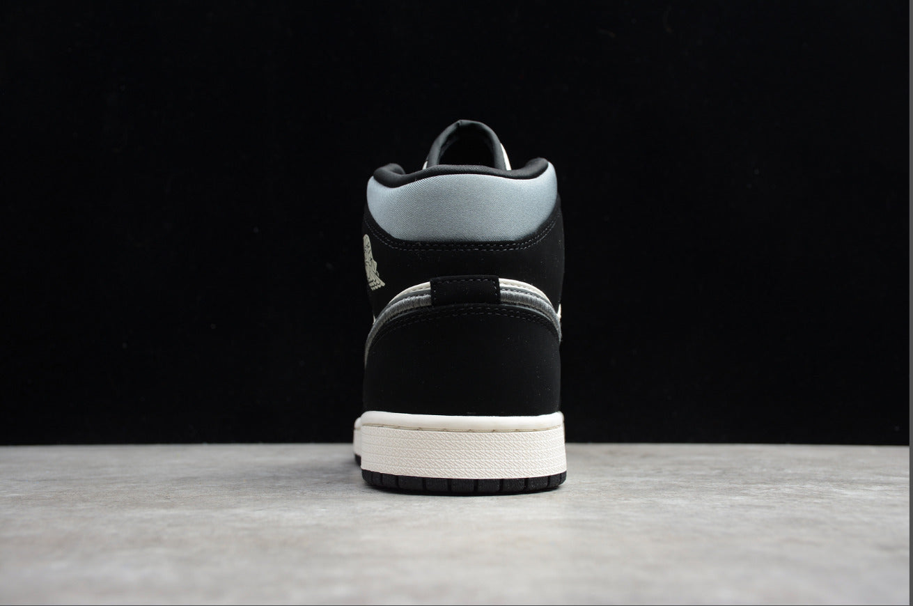 Air Jordan 1 Mid Satin Grey