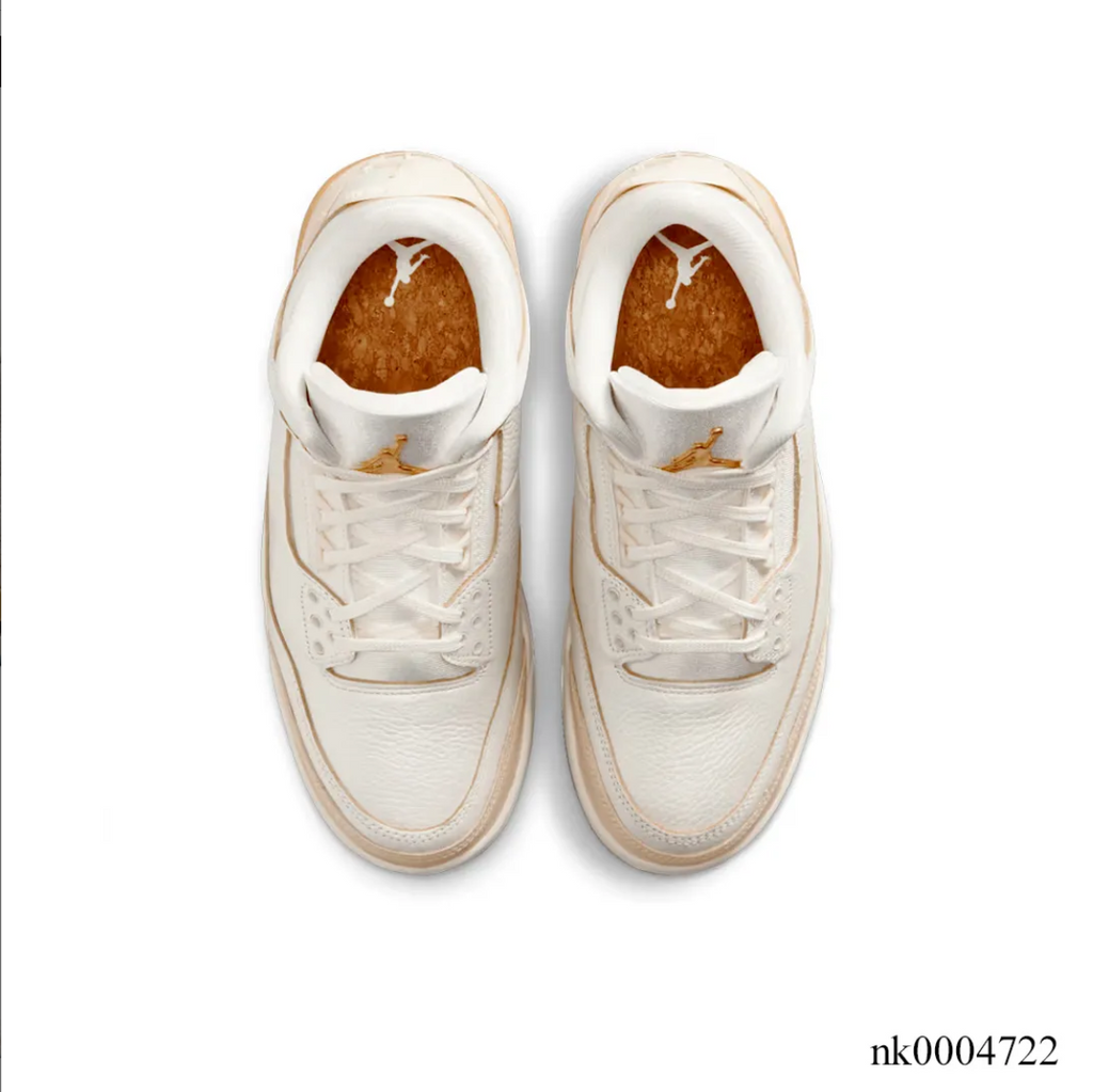 Air Jordan 3 Champagne and Oysters Shoes Sneakers