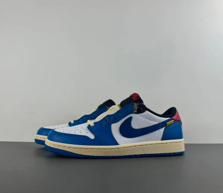 Union LA x AJ 1 Low OG Storm Blue Shoes Sneakers