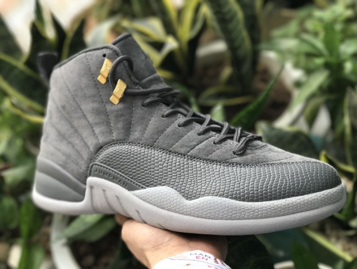 Air Jordan 12 Suede Dark Grey