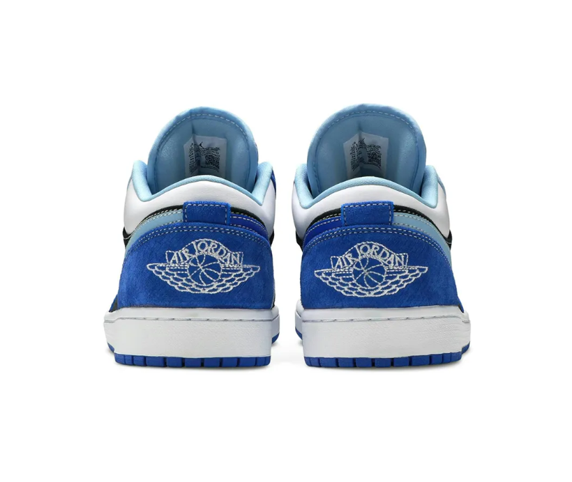 AJ 1 Low Racer Blue White Shoes Sneakers