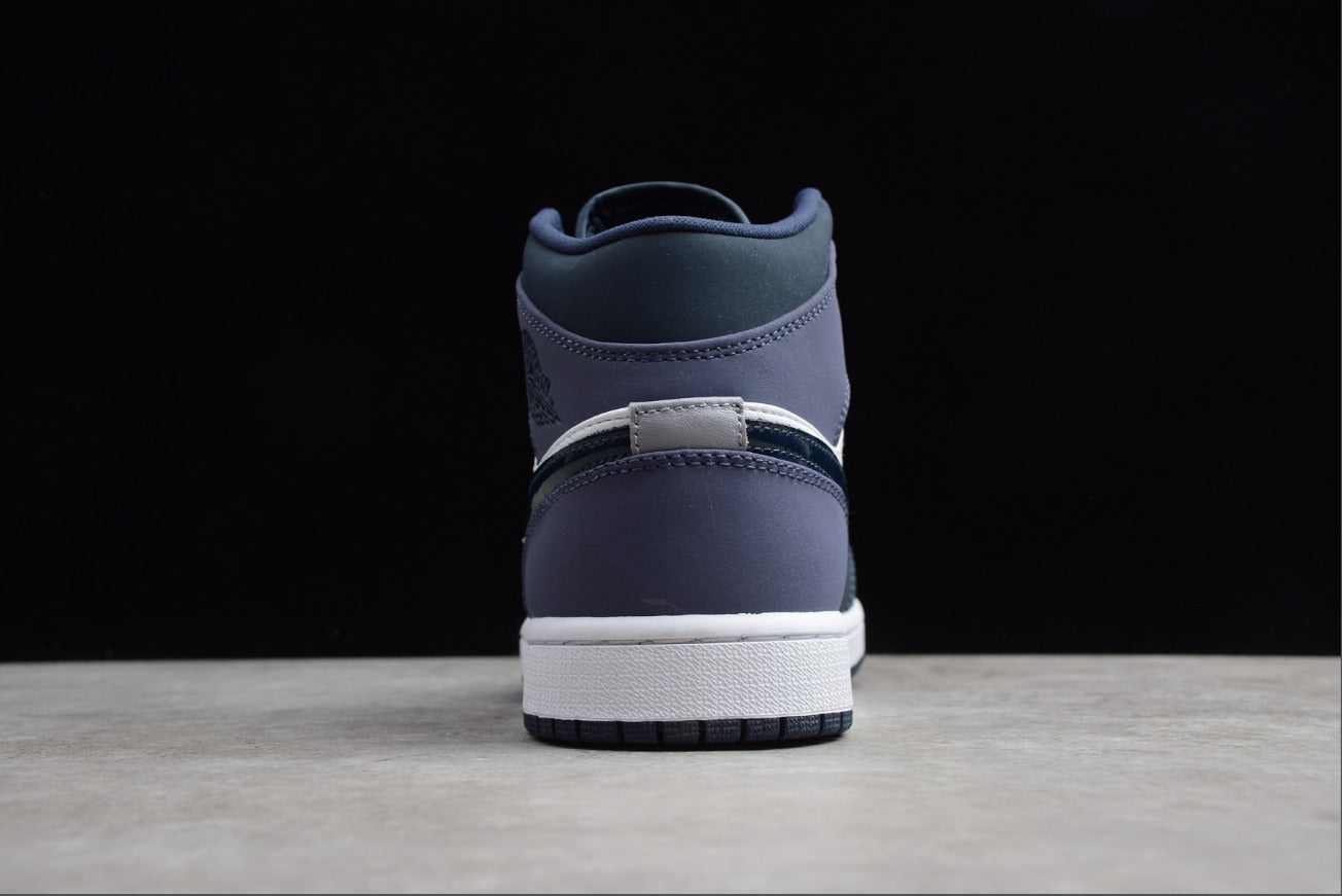 Air Jordan 1 Mid Obsidian Sanded Purple