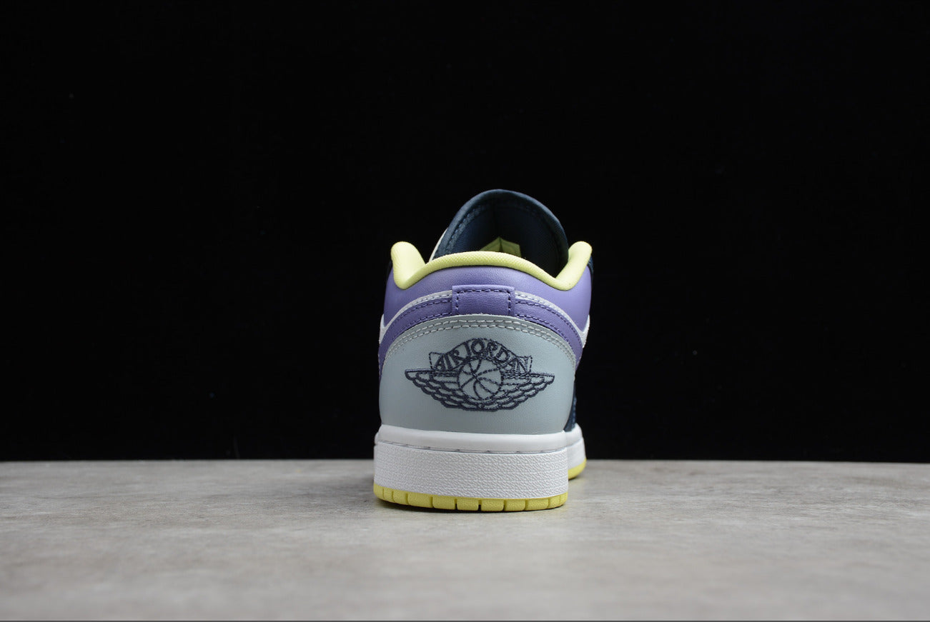 Air Jordan 1 Low Asymmetric Mandarin Duck