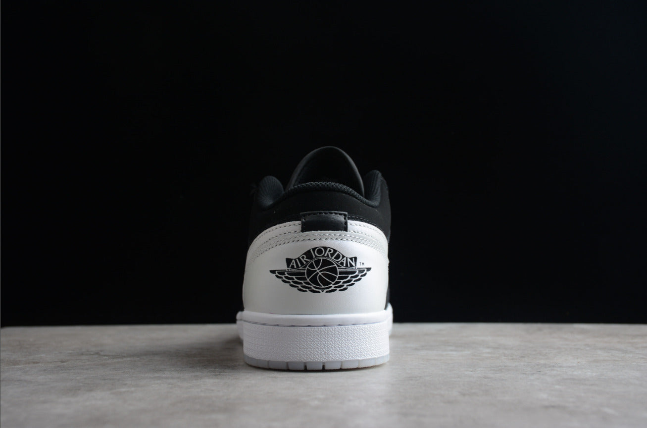 Air Jordan 1 Low Top Black And White
