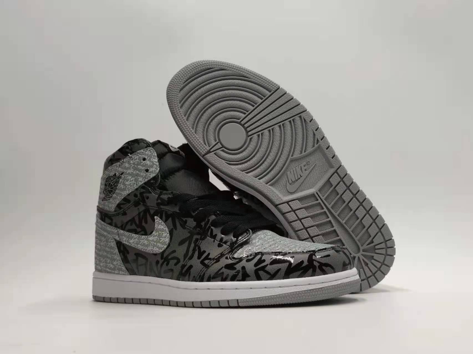 Air Jordan 1 High Rebillionaire Grey Black