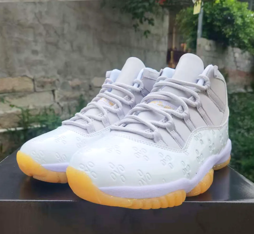 Drake x AJ 11 OVO Monogram White Sample Shoes Sneaker