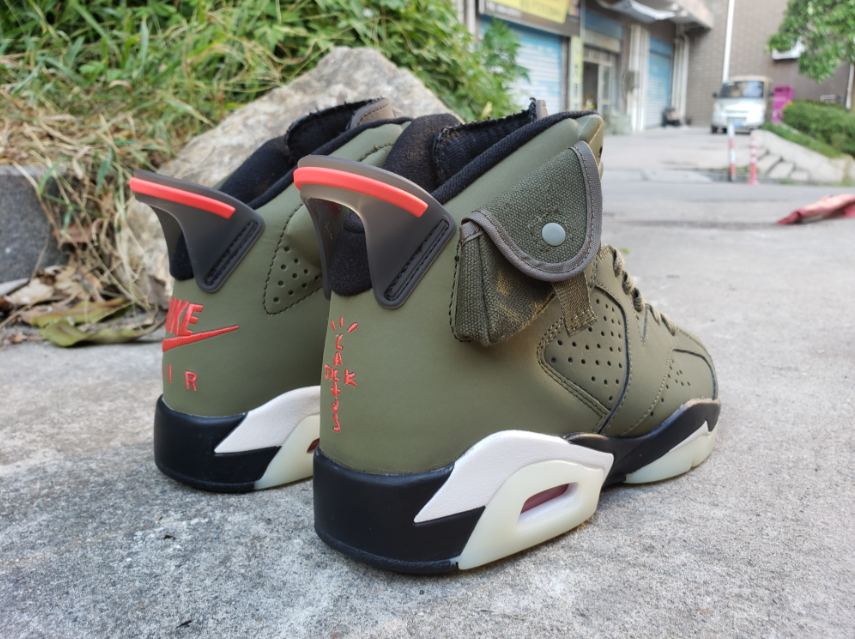 Travis Scott X Air Jordan 6 Retro 'Olive'