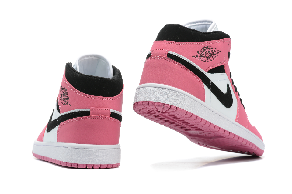 Air Jordan 1 Mid Berry Pink