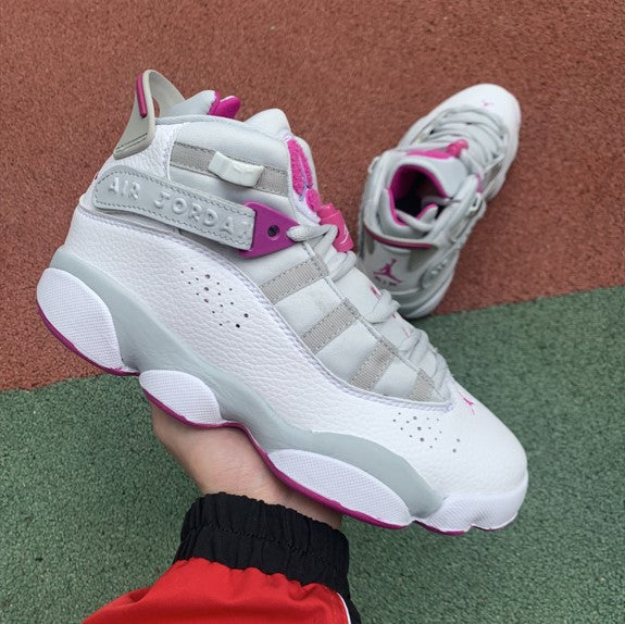 Air Jordan 6 Rings GS Cherry Blossom Pink