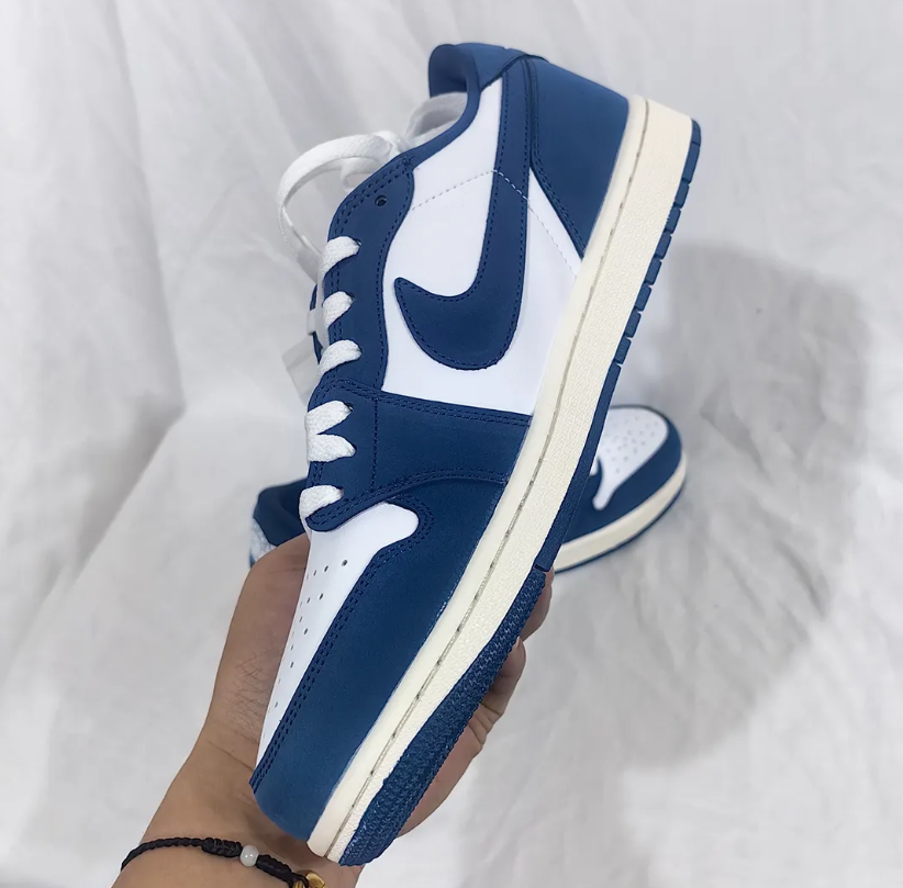 Air Jordan 1 Low OG Storm Blue Shoes Sneakers