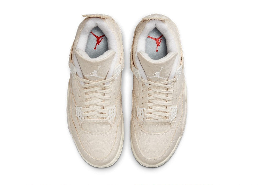 Air Jordan 4 Retro Blank Canvas Shoes Sneakers