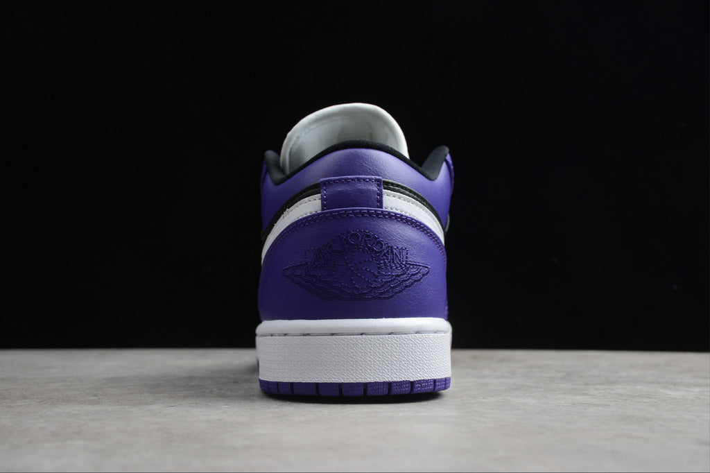 Air Jordan 1 Low Top Purple Black