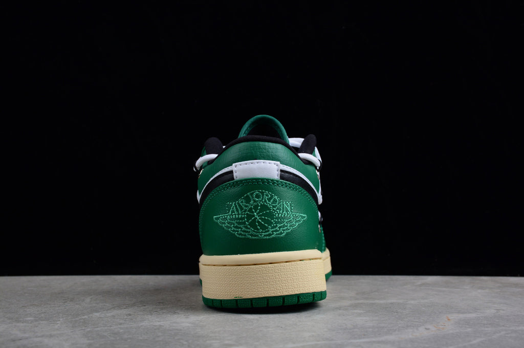 Air Jordan 1 Low Edition White and Green