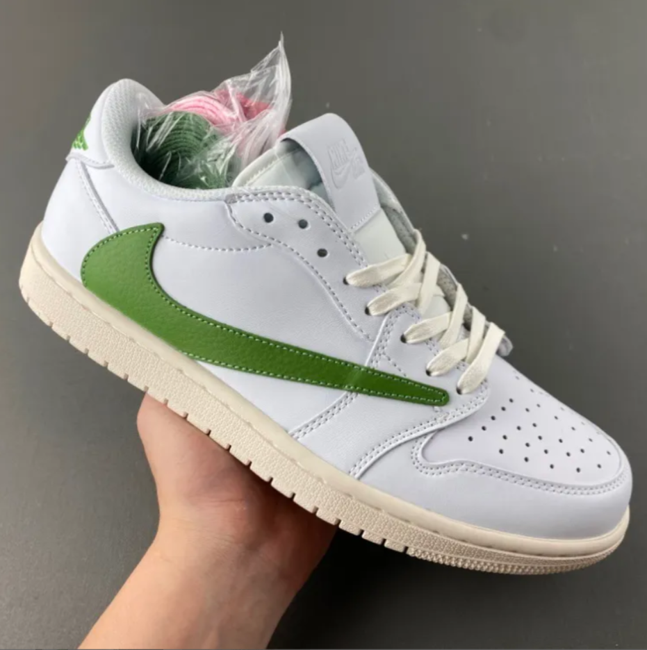 Travis Scott x Air Jordan 1 Low OG Matcha Shoes Sneakers