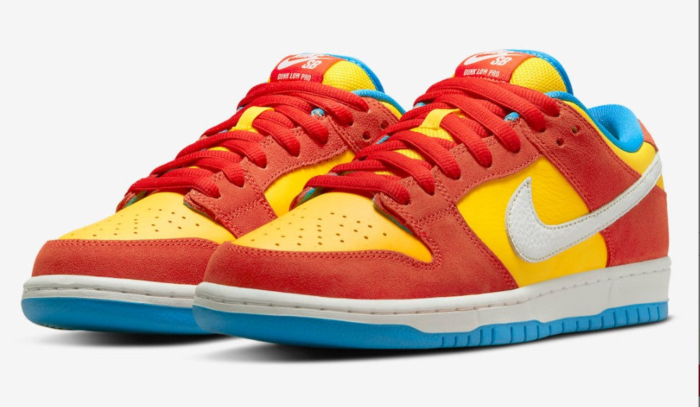 Nike SB Dunk Low Pro Bart Simpson Shoes Sneakers