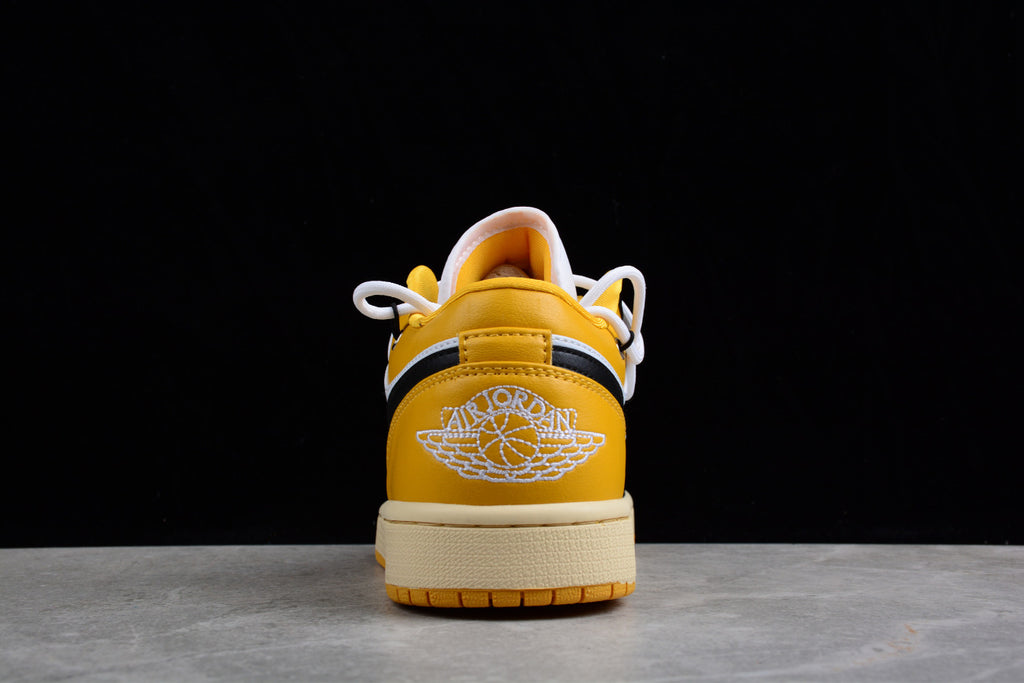 Air Jordan 1 Low Yellow White Black