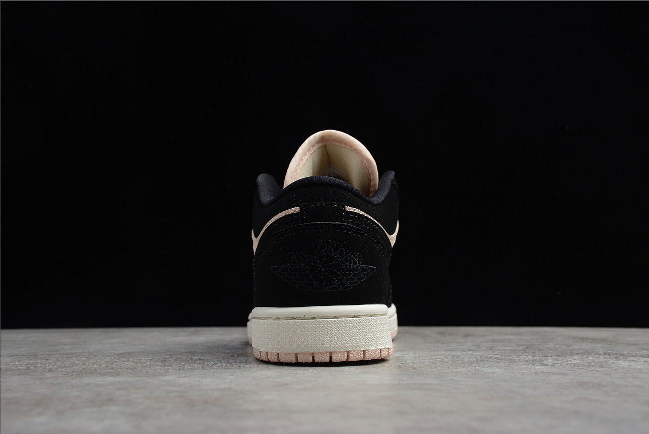 Air Jordan 1 Low Black and White Powder