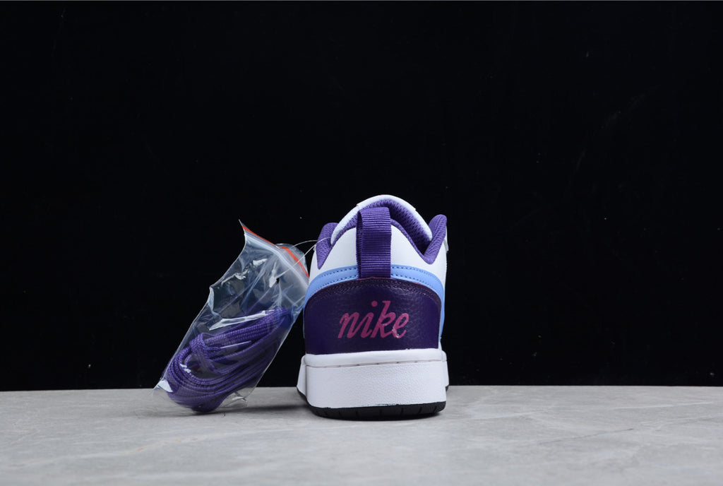 NK Court Borough Low 2 White Purple