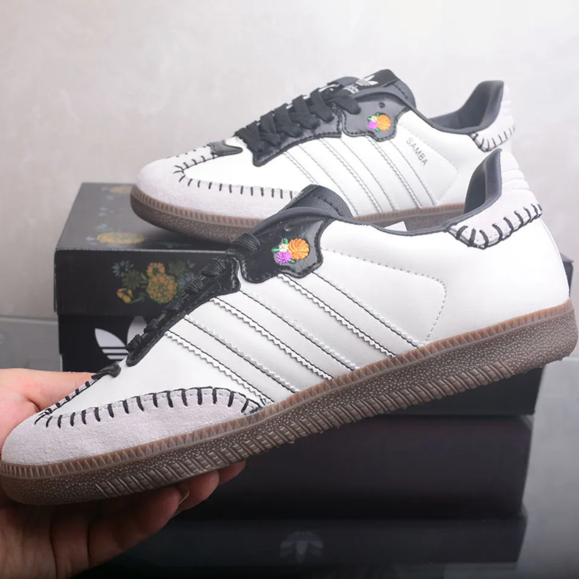 AD Samba OG Día de Muertos Pack Off White Shoes Sneakers ad0000468