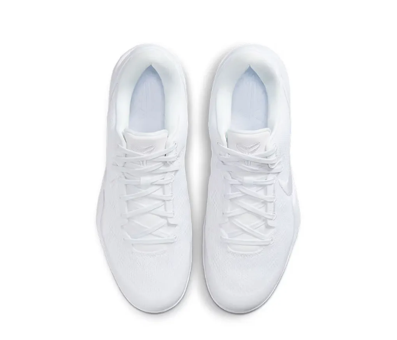 Kobe 8 Protro Triple White Shoes Sneakers