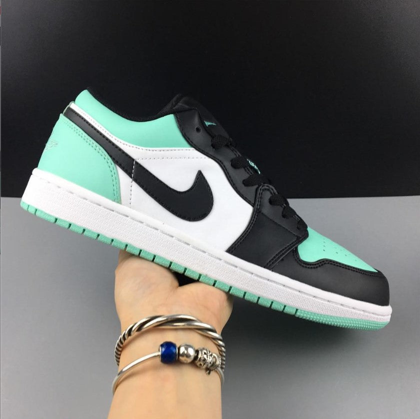 Air Jordan 1 Low Emerald Toe Shoes Sneakers