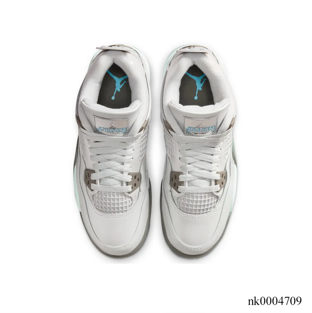 Air Jordan 4 Blue Chill Photon Dust Shoes Sneakers